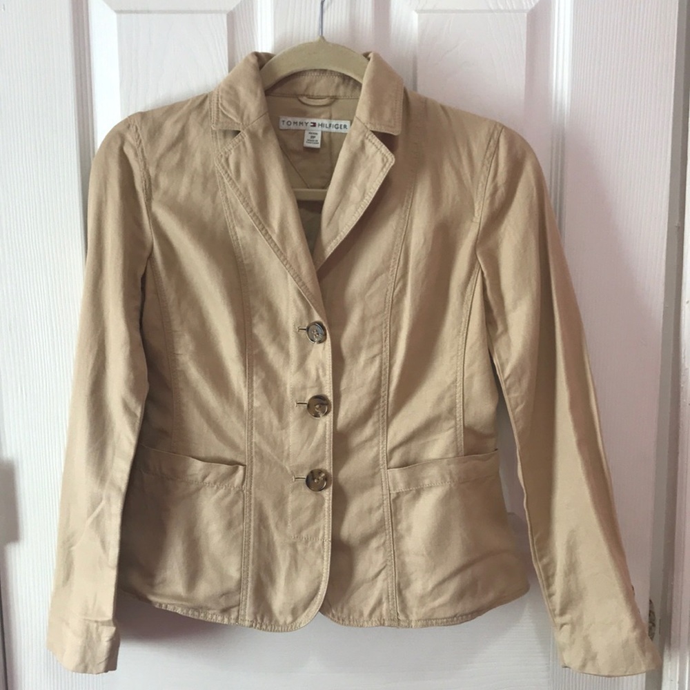 Tommy Hilfiger Tan Blazer